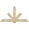 Ekena Millwork Kennewick Rough Sawn Timber Gable Bracket, Douglas Fir, 72"W x 39"H x 4"D x 6"F, 13/12 Pitch GBW072X39X0406KEN00RDF - alternate 1